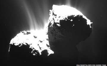 Rosetta - Csökken a 67P/Csurjumov-Geraszimenko üstökös forgási sebessége