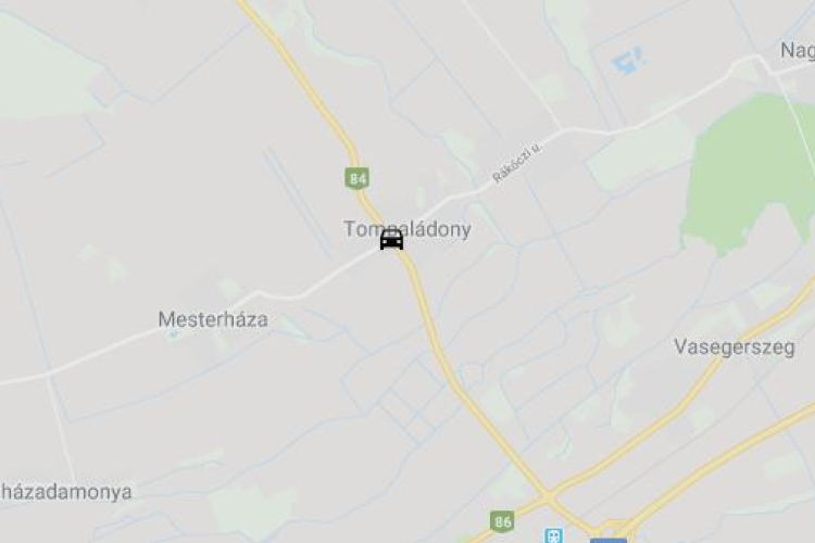 Halálos baleset Tompaládonynál